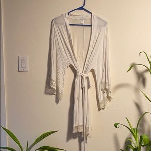 Bridal “getting ready” robe!